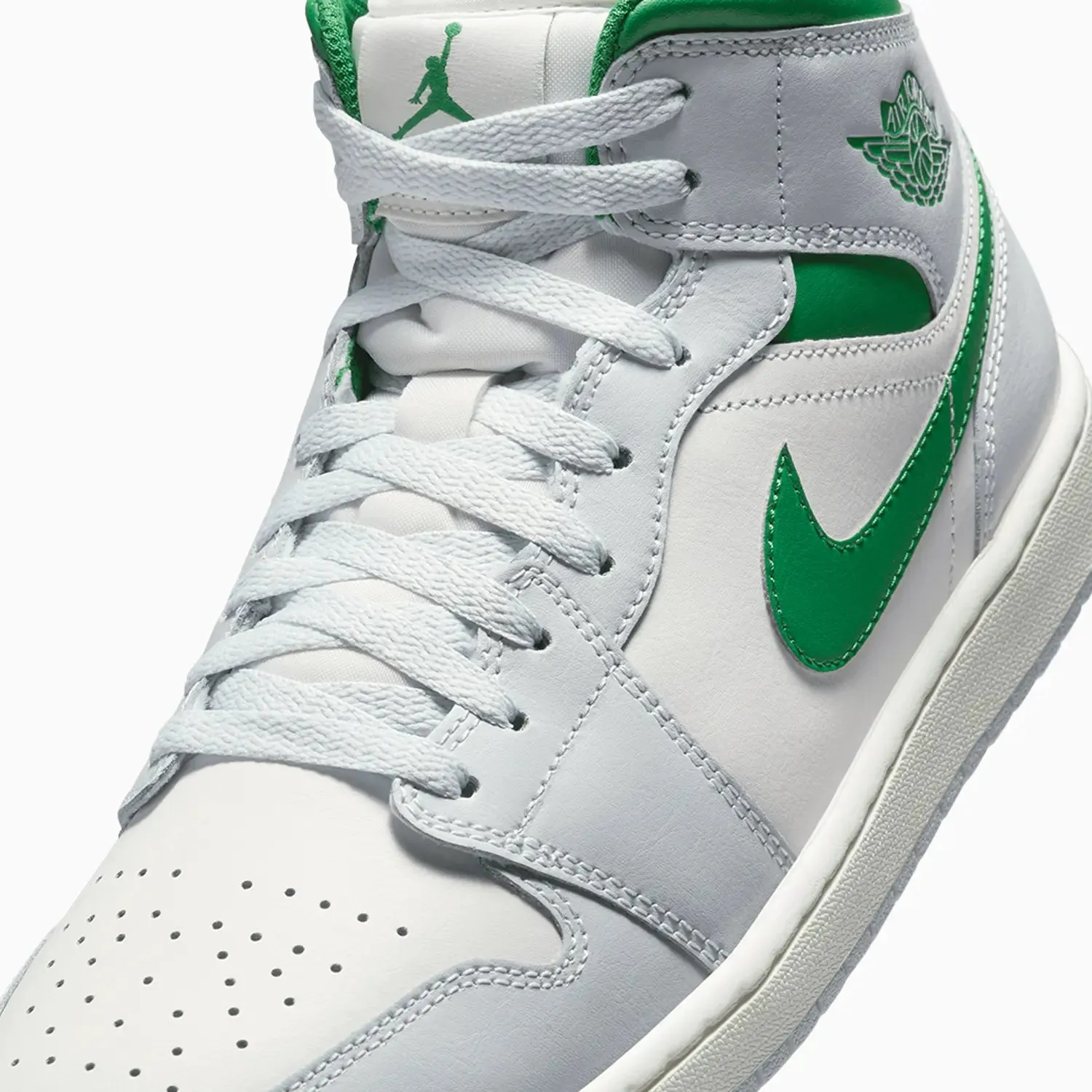 Men's Air Jordan 1 Mid "Lucky Green"
