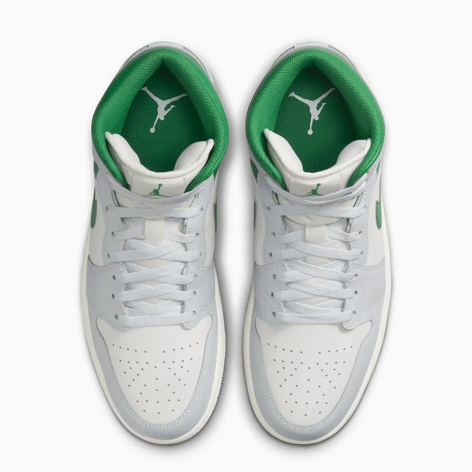 Men's Air Jordan 1 Mid "Lucky Green"