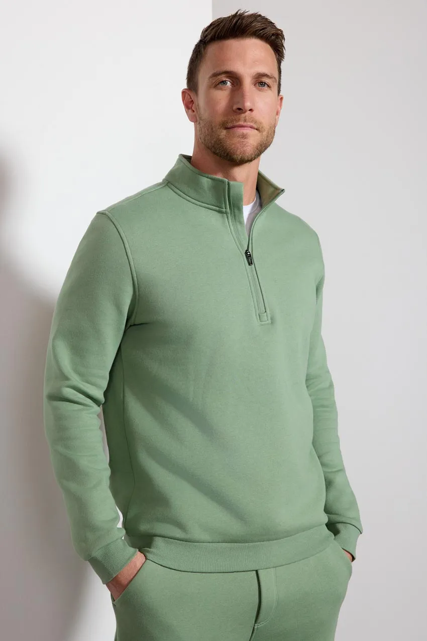 Men's Luxefleece 1/4 Zip  - Hedge Green