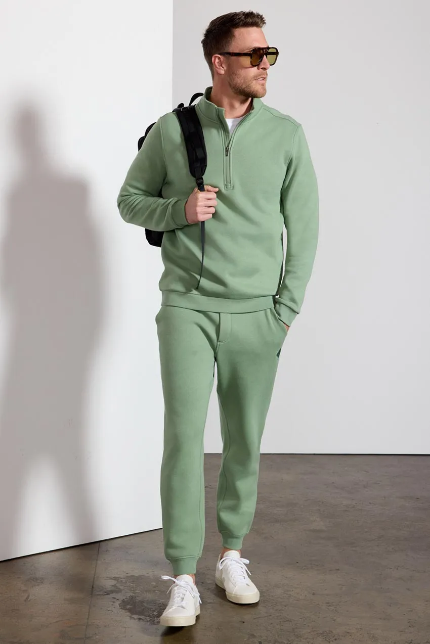 Men's Luxefleece 1/4 Zip  - Hedge Green