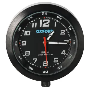 Moto Clock Oxford AnaClock, Black