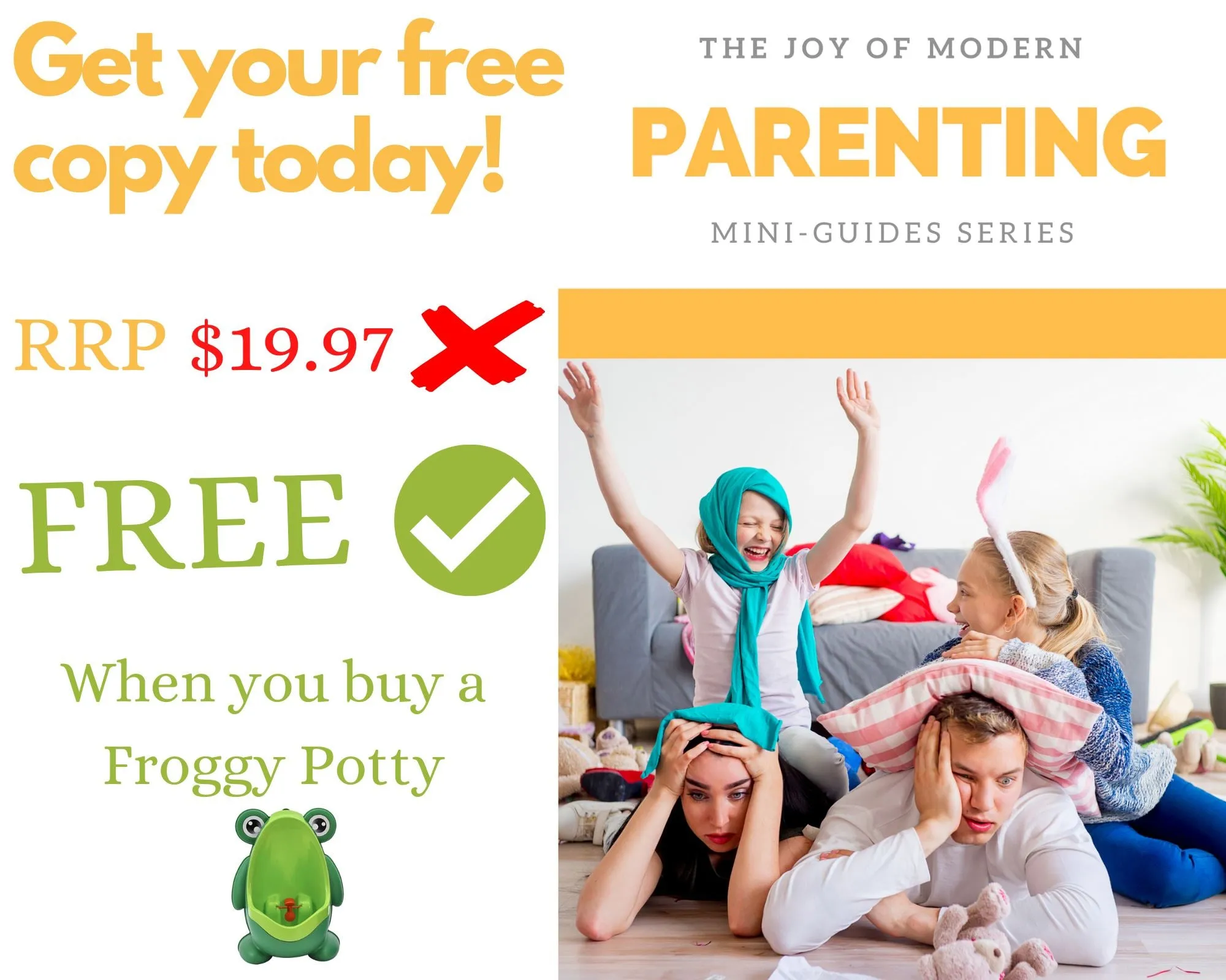 Mr Froggy Potty