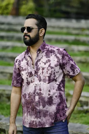 Nebula- Men's Tie & Dye Shirt