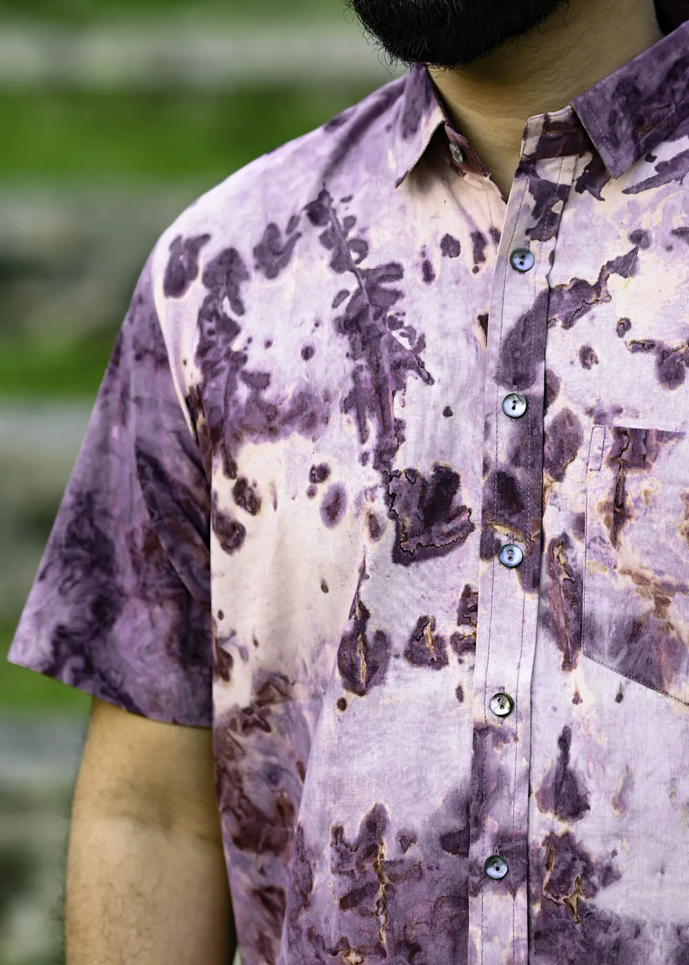 Nebula- Men's Tie & Dye Shirt