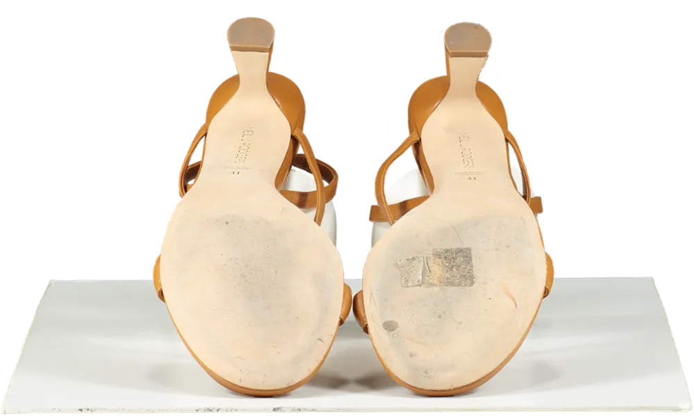 Neil J. Rodgers Brown Yin Sandal UK 8 EU 41 👠