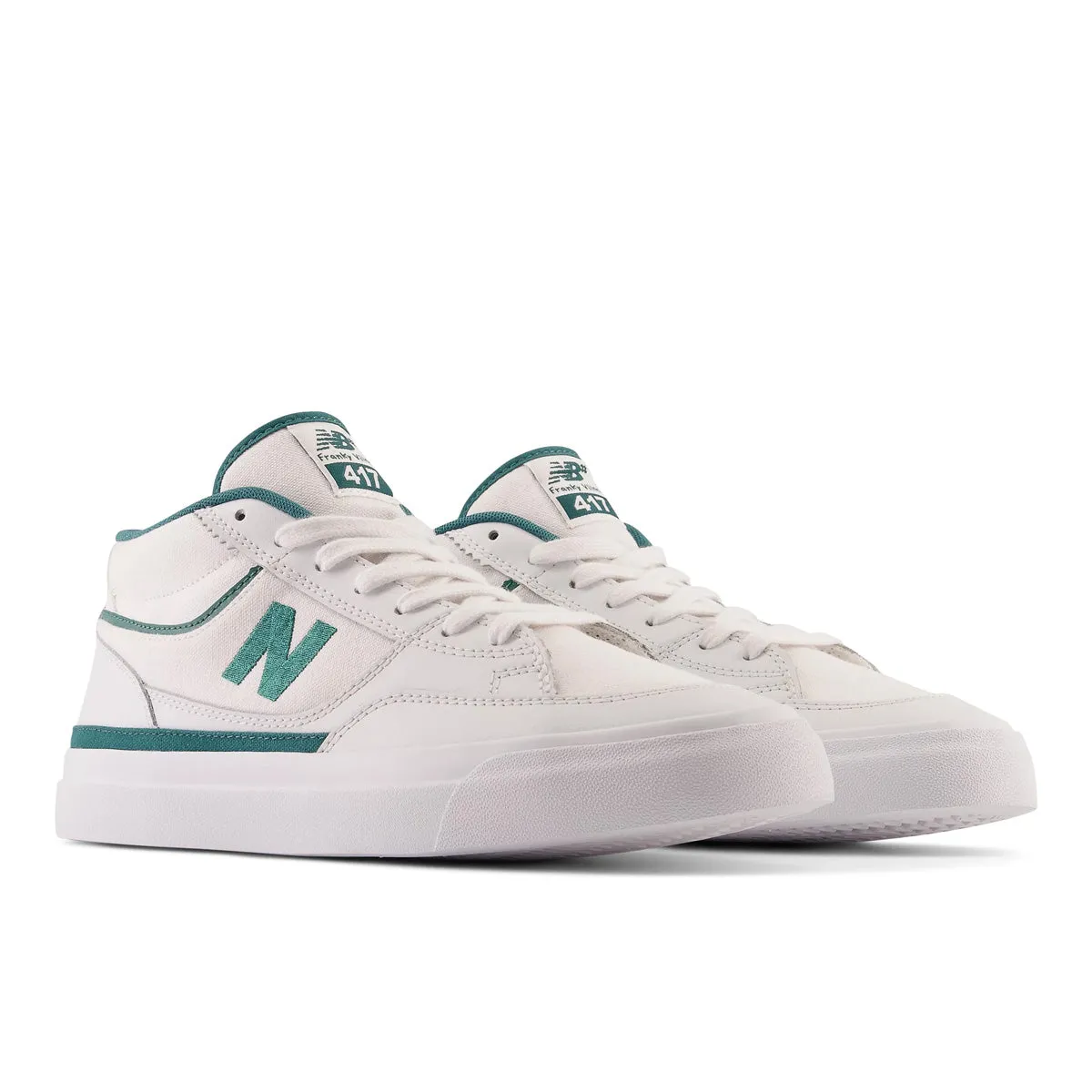 New Balance Numeric - Franky Villani 417 Shoes White/Vintage Teal