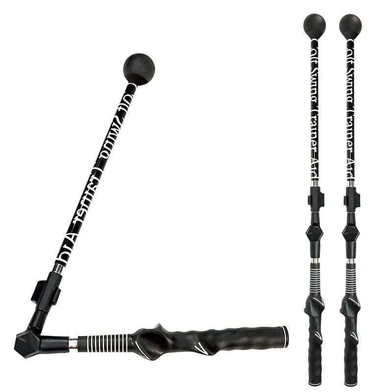 NEW Retails $119, Golf Folding Posture Corrector Swing Club Trainer for Beginners, Improve Golf Swing