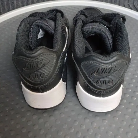 Nike Air Max 90 Youth Athletic Sneakers Black
