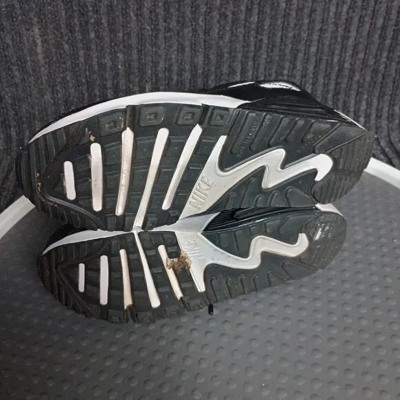 Nike Air Max 90 Youth Athletic Sneakers Black