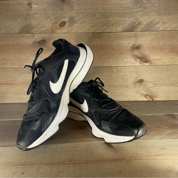 Nike air zoom division Mens size 14 shoes black athletic running sneakers