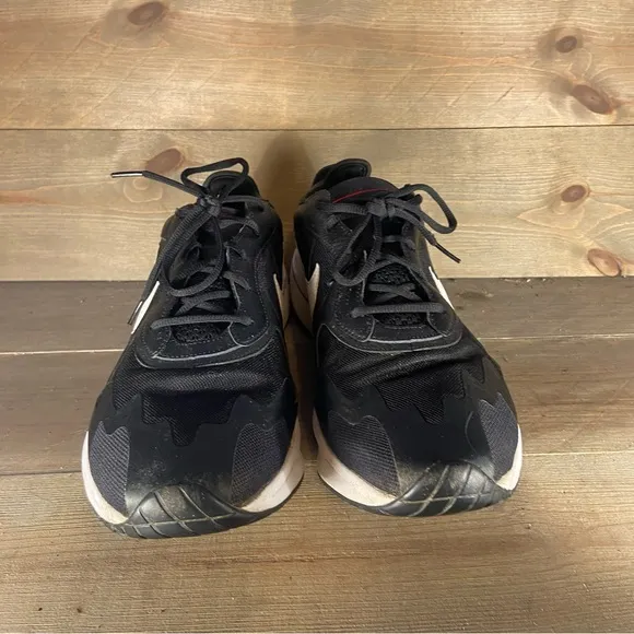 Nike air zoom division Mens size 14 shoes black athletic running sneakers