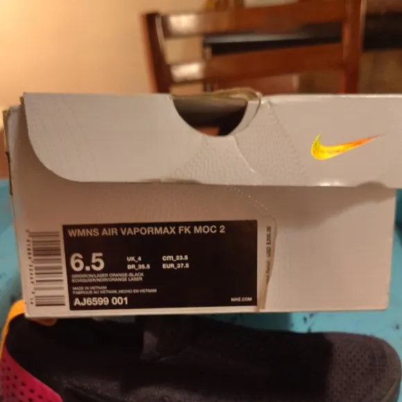 Nike Black and Pink Modern Slip-On Sneakers
