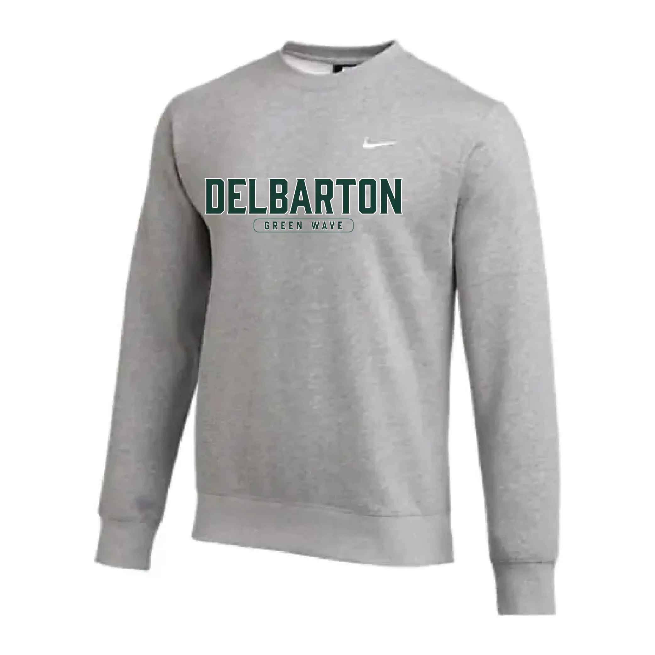 Nike Club Center D Crew - Dk Grey Heather