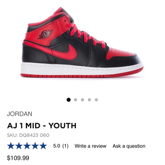 Nike Court Borough Mid 2 (GS)