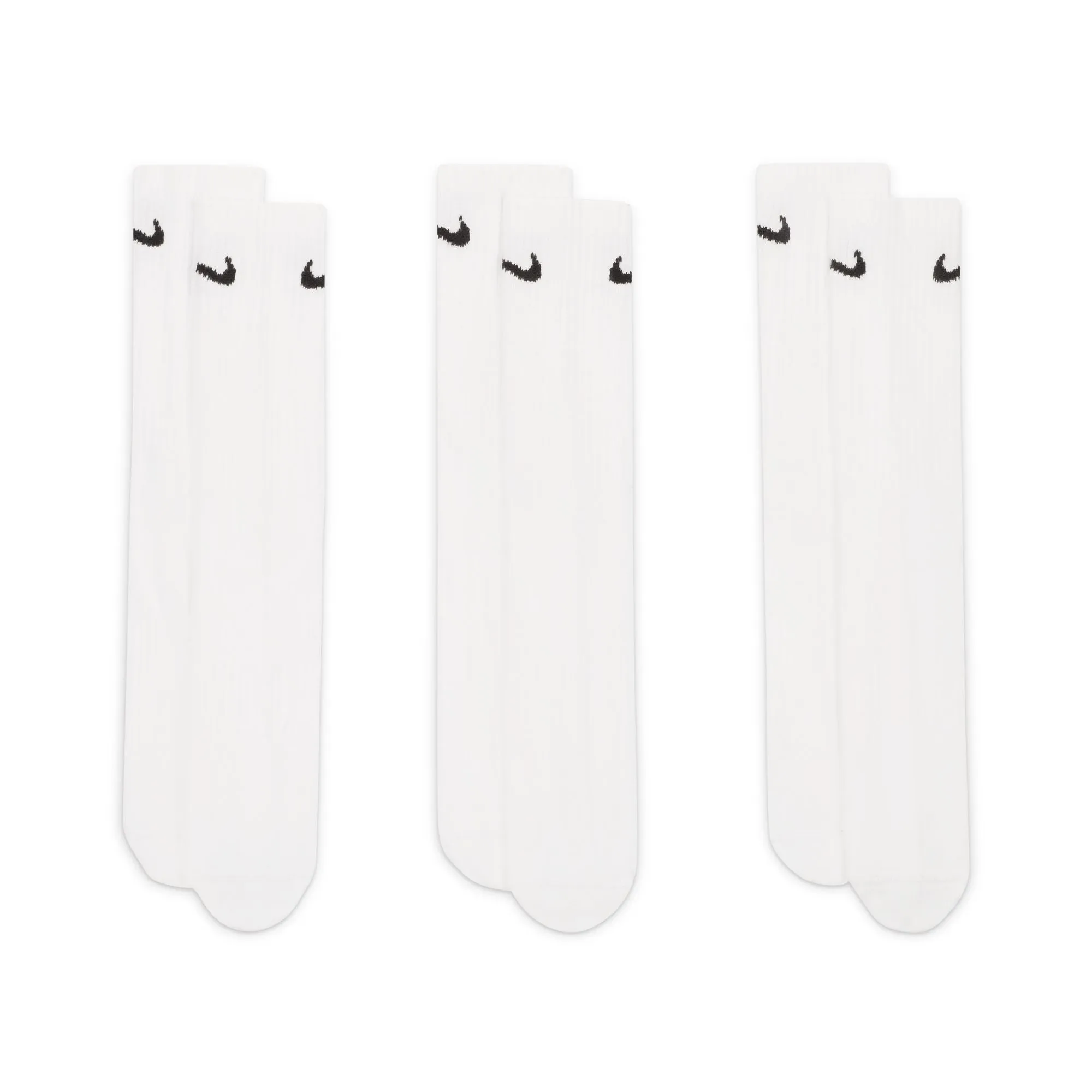 Nike Everyday Lightweight Training Crew Socks (3 Pairs) | SX7676-100