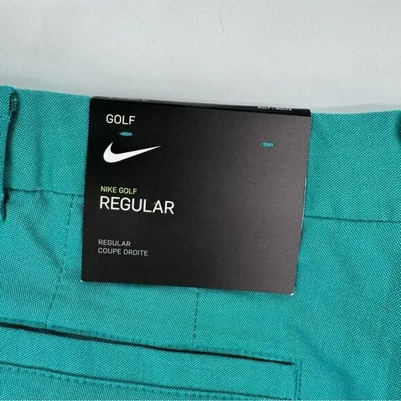 Nike Golf Women's Oxford Shorts Green 725763 351 Sz 2 NWT