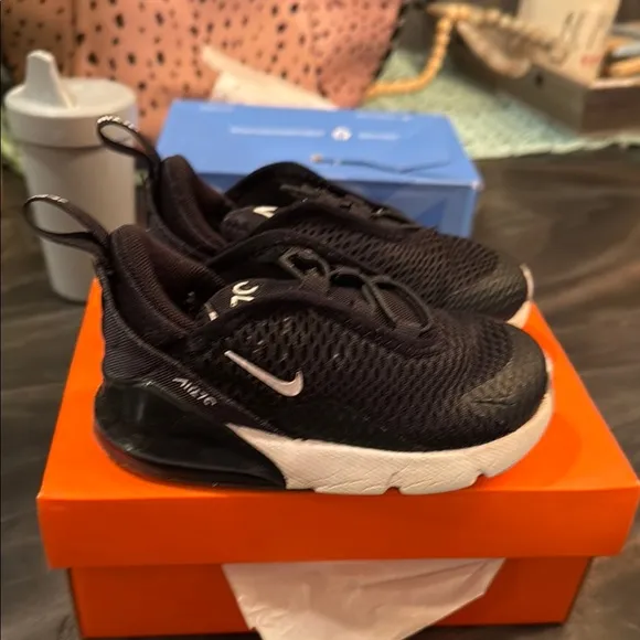 Nike Kids Flex Runners Black Sneakers