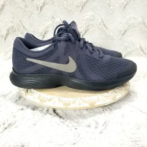 Nike Revolution 4 Boys Size 4Y Blue Athletic Running Shoes Sneakers 943309-013