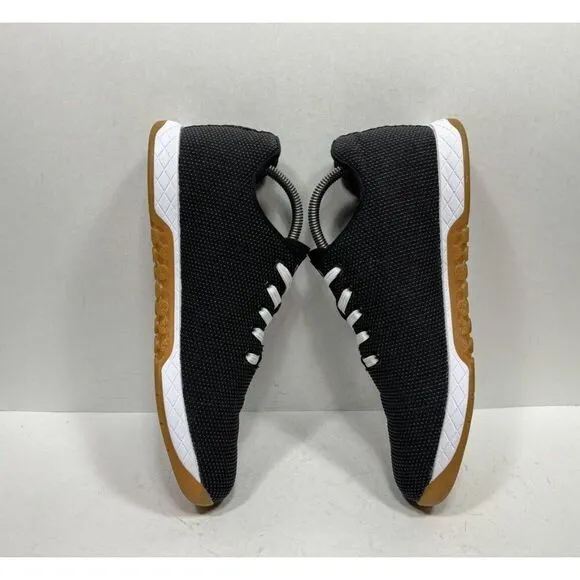 NoBull SuperFabric Trainer Lace Up Black Gum Athletic Sneakers Mens Size 8.5