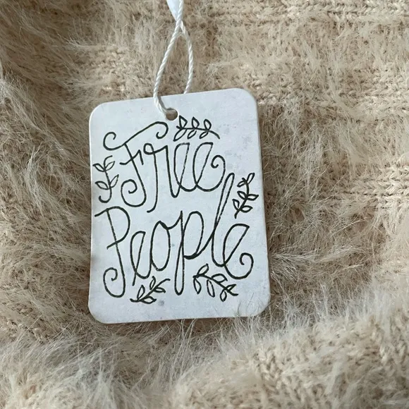 NWT Free People One Fuzzy Cozy Turtleneck Cozy Fall