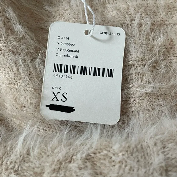 NWT Free People One Fuzzy Cozy Turtleneck Cozy Fall