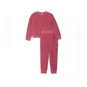 NWT PINK COZY JOGGER PAJAMA SET