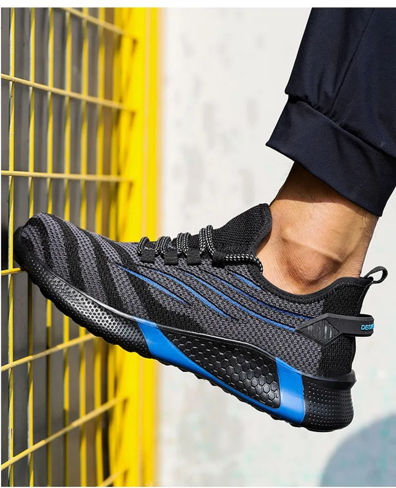 Odysseysoles Men's Work Safety Sneakers