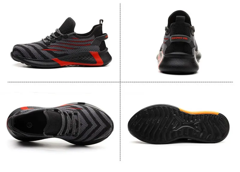 Odysseysoles Men's Work Safety Sneakers