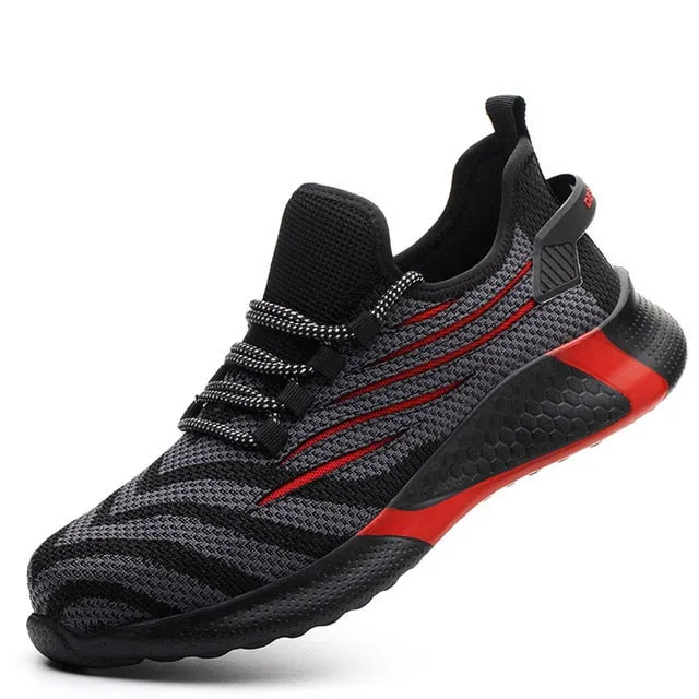 Odysseysoles Men's Work Safety Sneakers