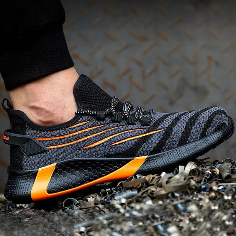 Odysseysoles Men's Work Safety Sneakers