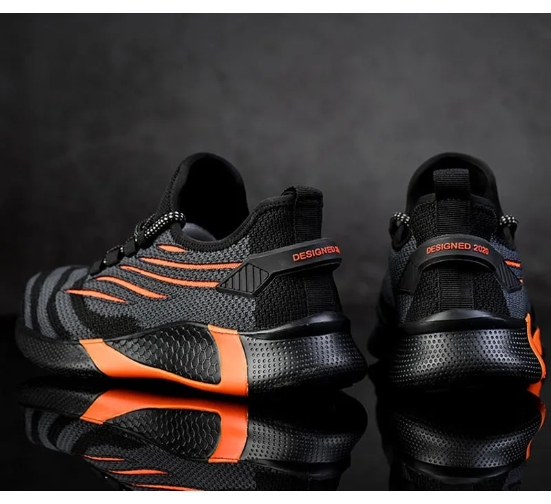 Odysseysoles Men's Work Safety Sneakers