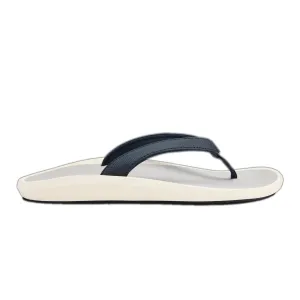 Olukai Womens Pi'oe Trench Blue/ Mist Grey Sandal