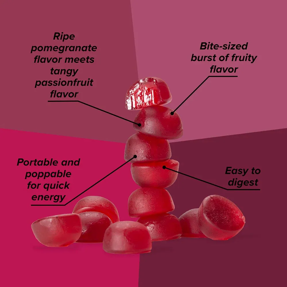 Organic Energy Chews - Pomegranate Passionfruit