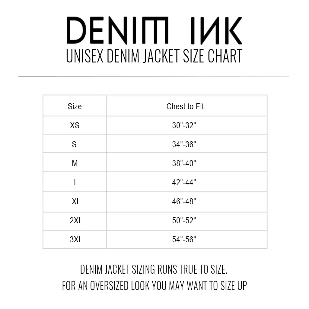 Owl Wearing Converse Shoes by Amelie Legault Unisex Denim Jacket