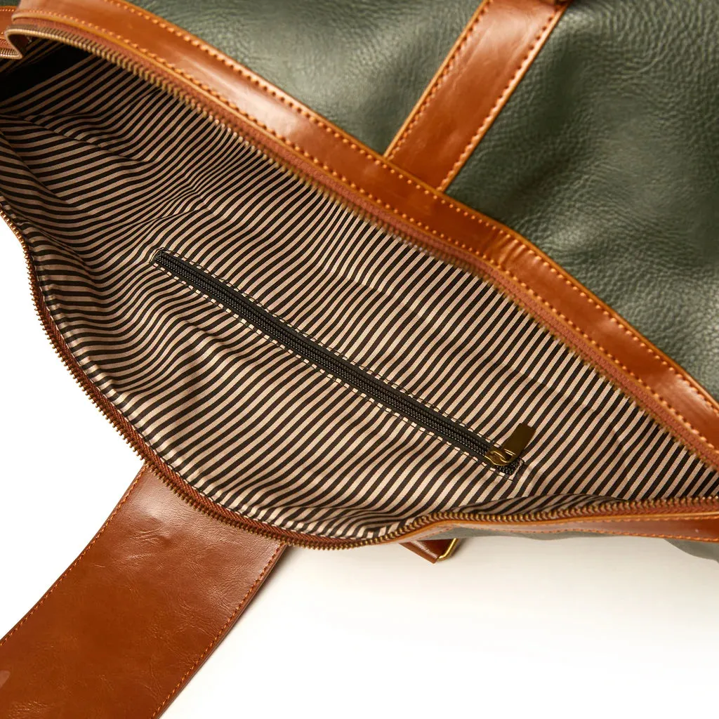 Oxford Duffle Bag (Dark Green)