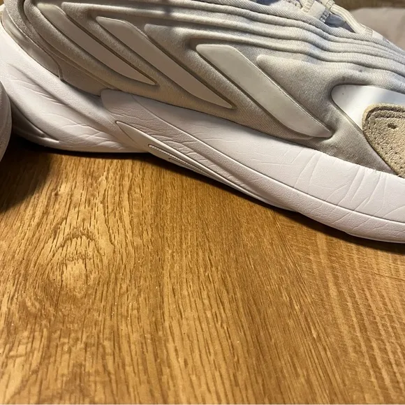 Ozelia Adidas Gray and Tan Sneakers size 10