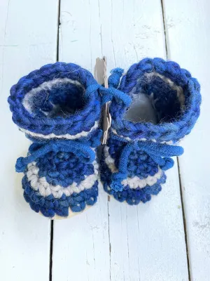 Padraig Kids Slippers Denim Blue
