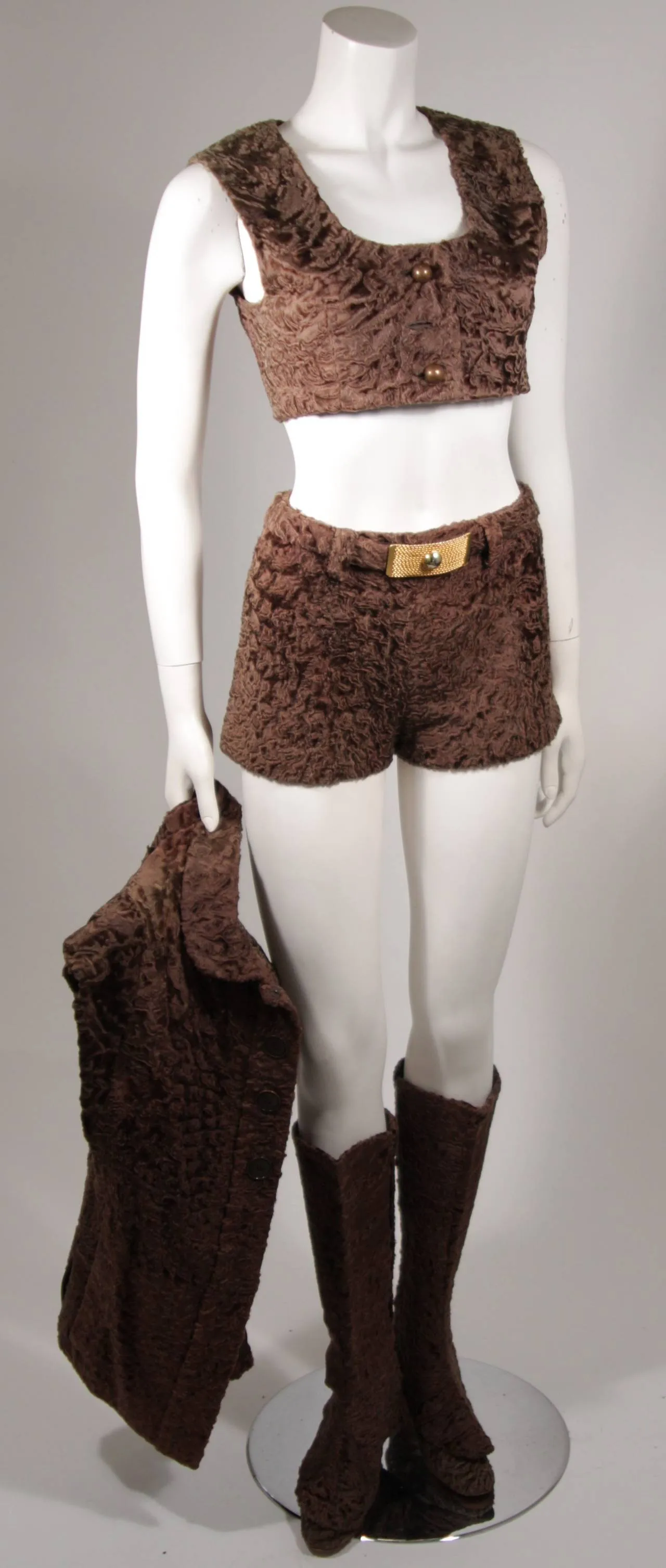PAULINE TRIGERE 1960s Broad Tail Ensemble