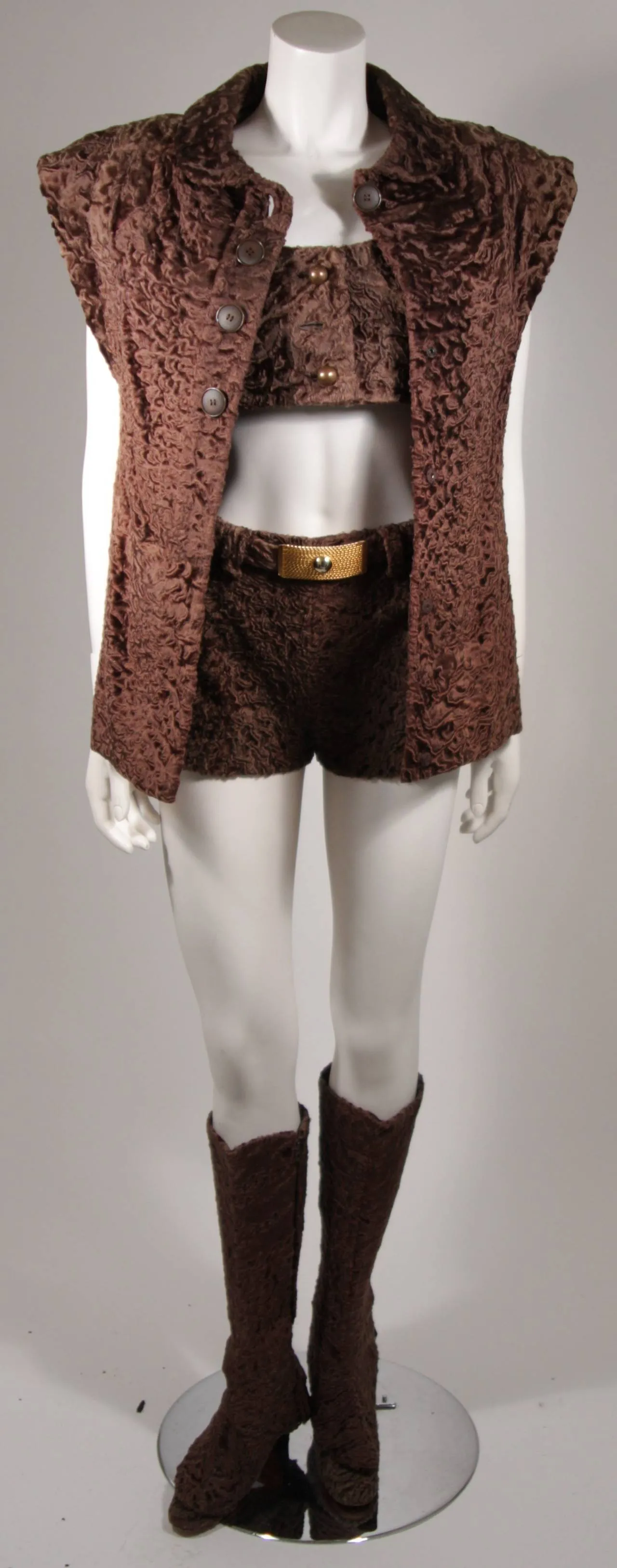 PAULINE TRIGERE 1960s Broad Tail Ensemble