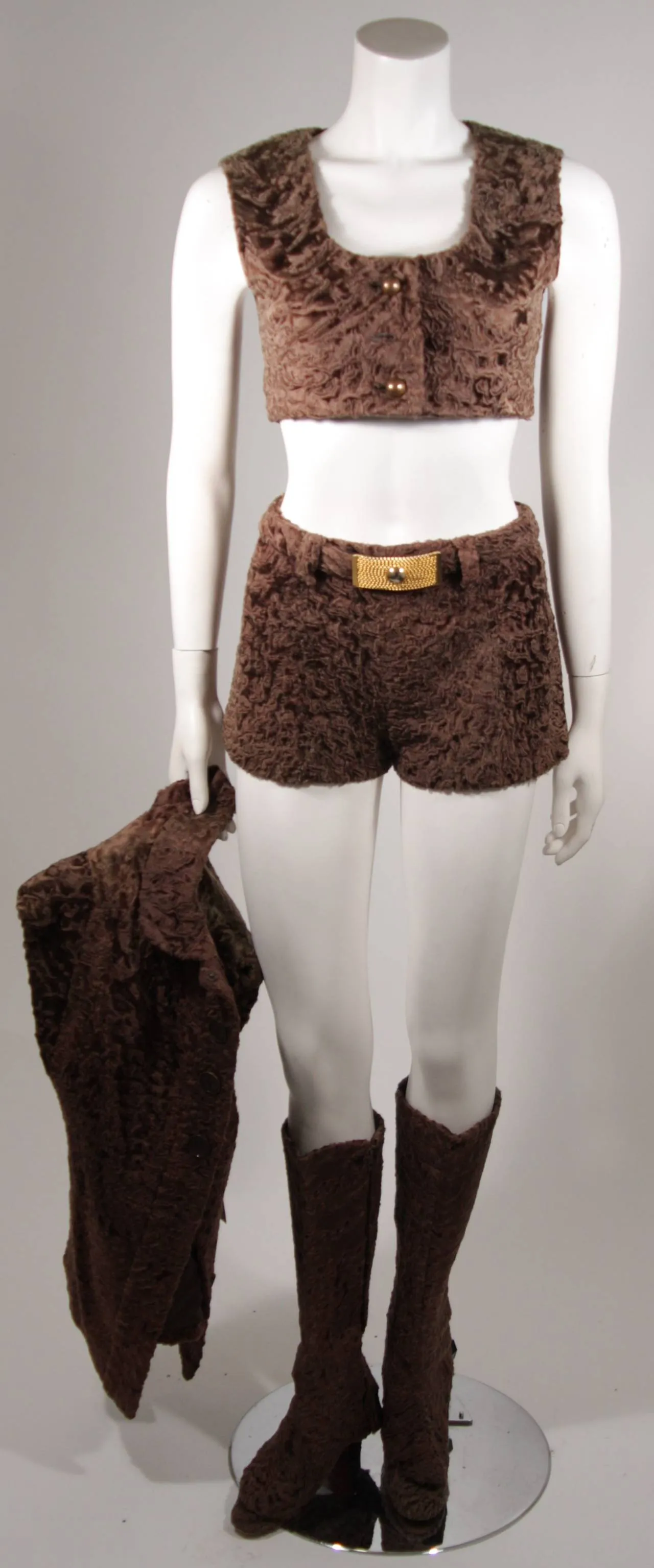 PAULINE TRIGERE 1960s Broad Tail Ensemble