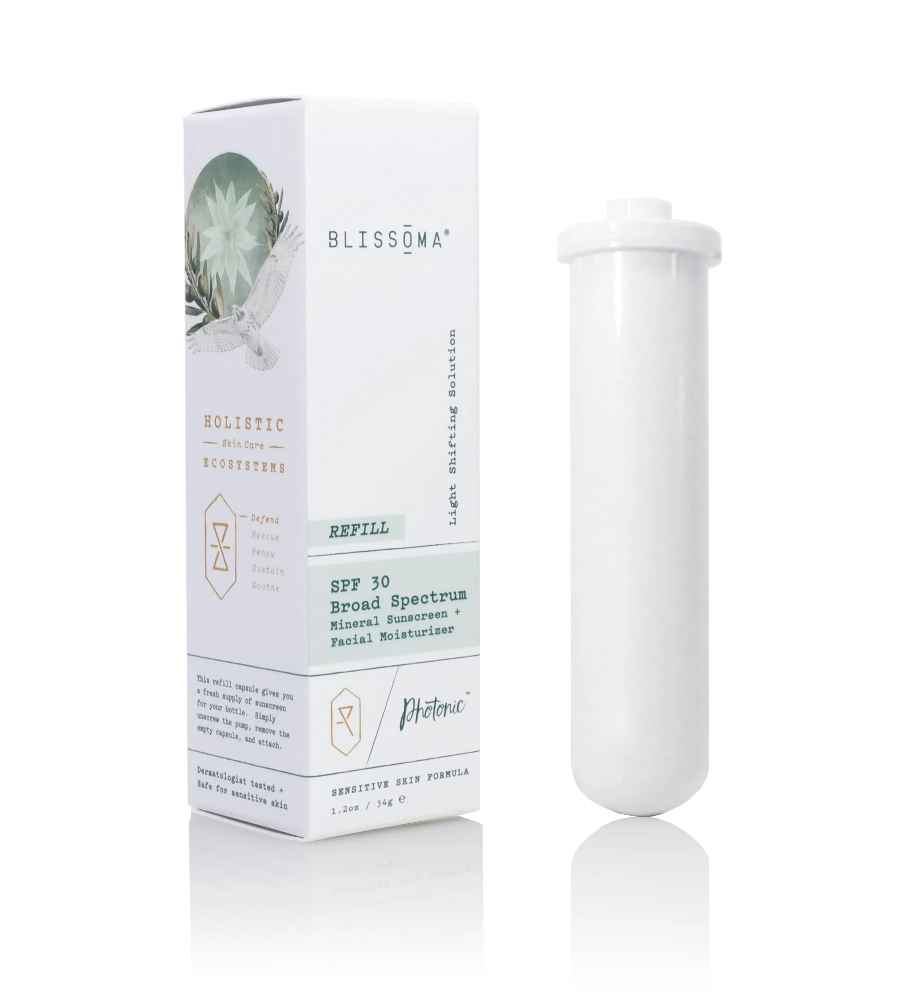 Photonic SPF 30 Light Shifting Solution Mineral Sunscreen   Moisturizer
