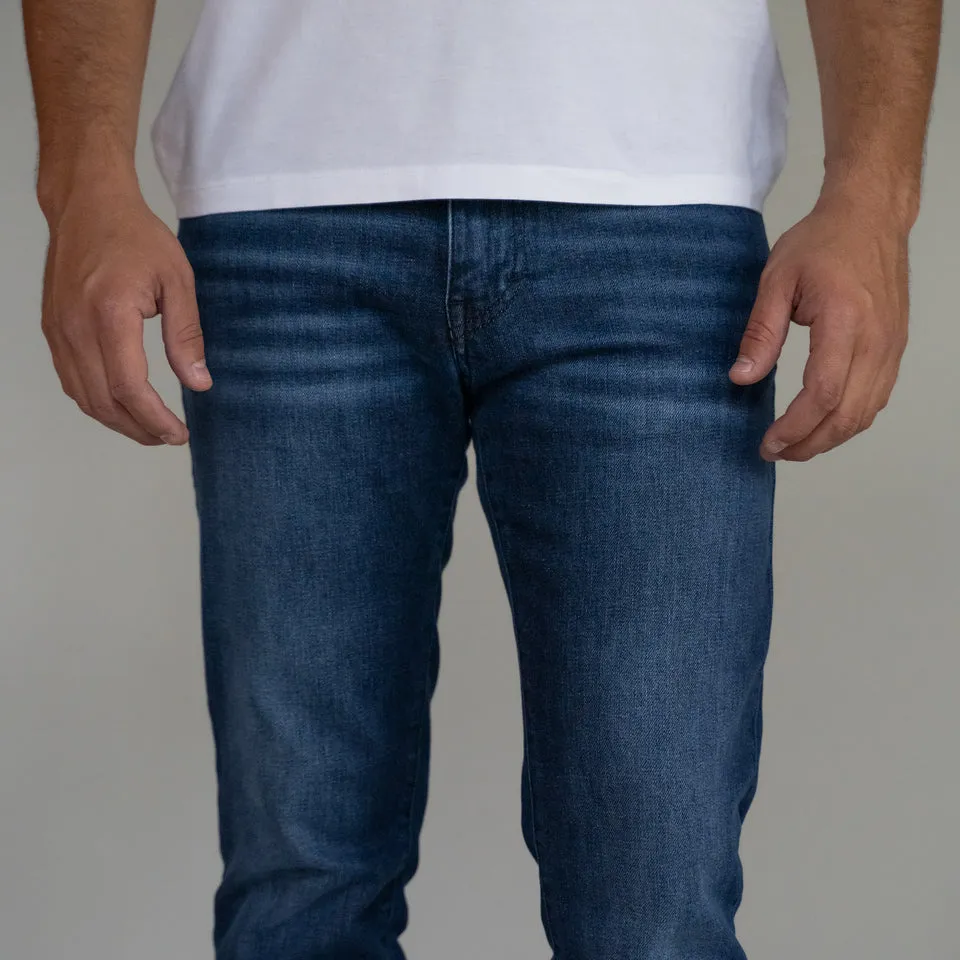 Premium Italian Denim Skinny Fit - Dark Vintage Wash