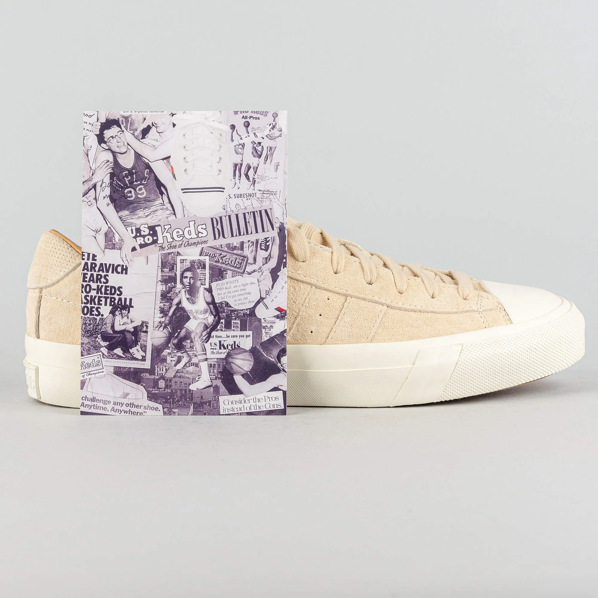 Pro Keds Men Royal Plus Luxury Suede Tan