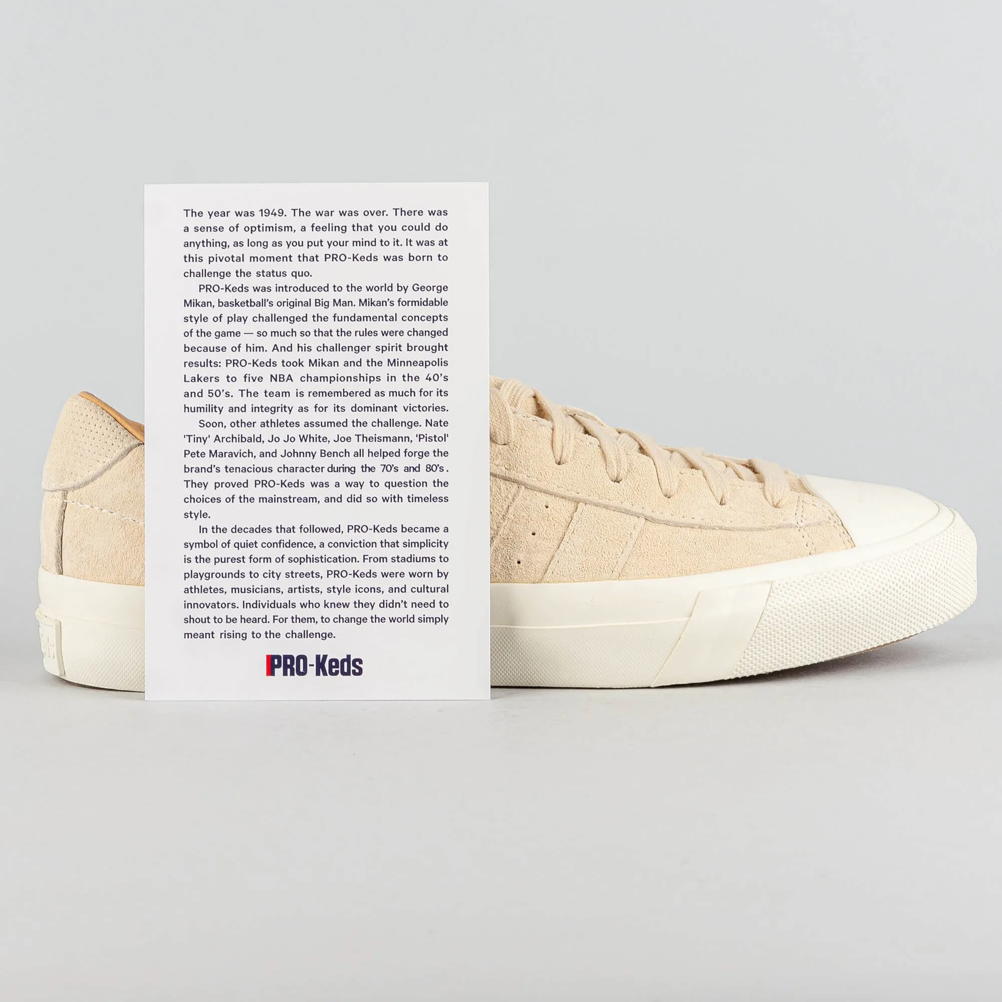 Pro Keds Men Royal Plus Luxury Suede Tan