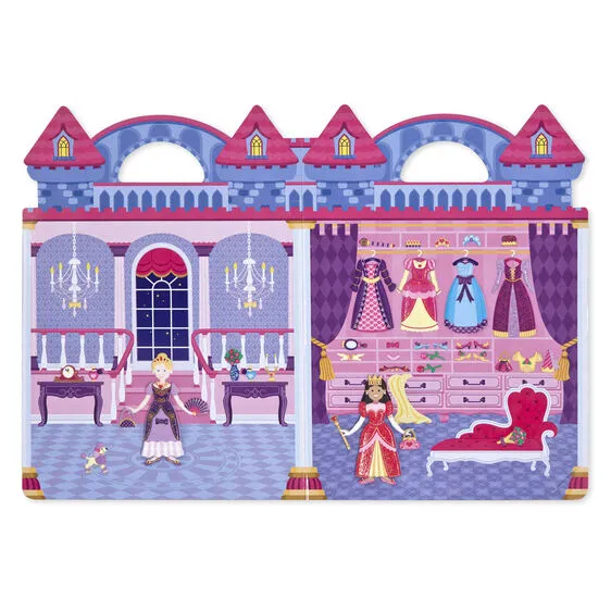 PUFFY STICKER PLAY SET - PRINCESS