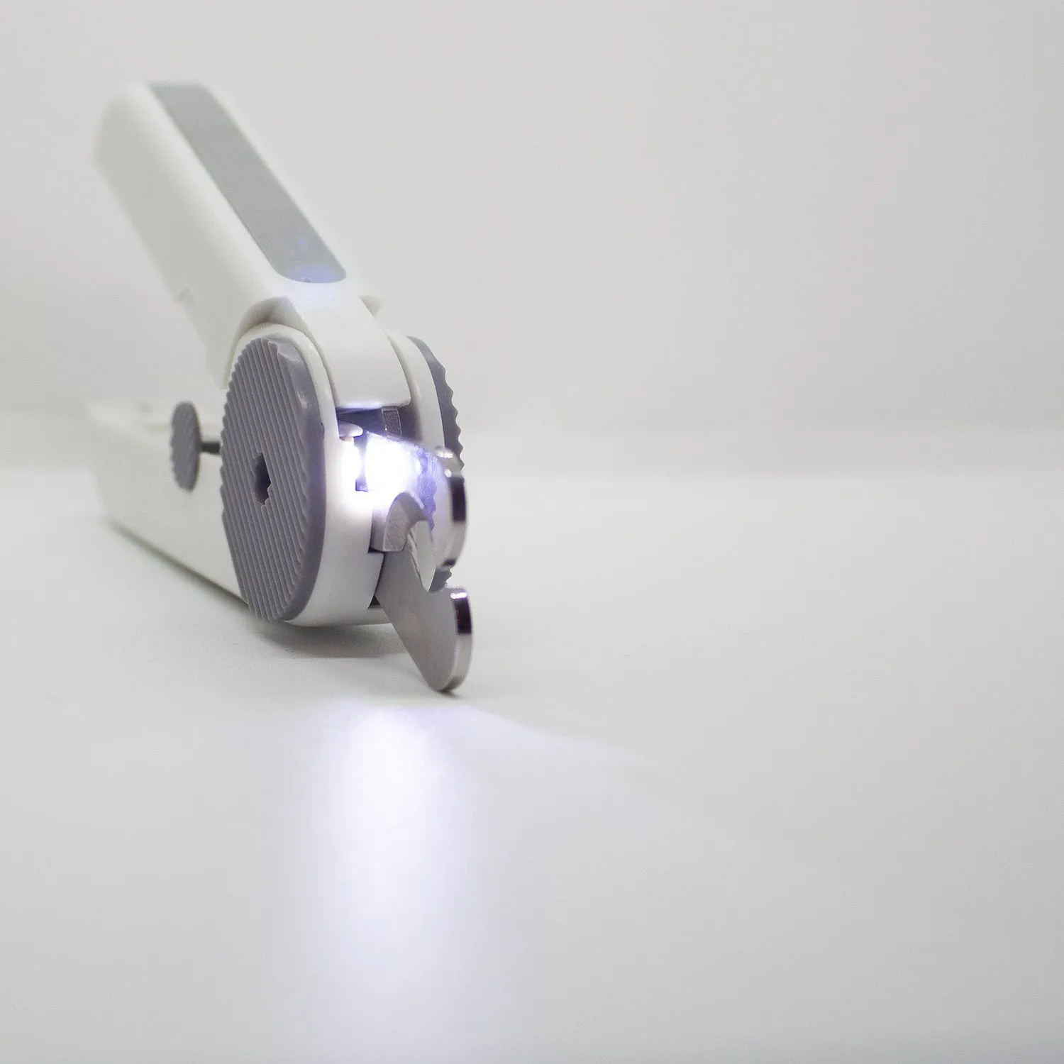 Pureclip LED Clipper (Grey), Led Light, Safe Grooming, Pet Nails, Nail
