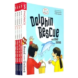 Read with Oxford Biff, Chip and Kipper Stage 3: 4 Books Set By Roderick Hunt