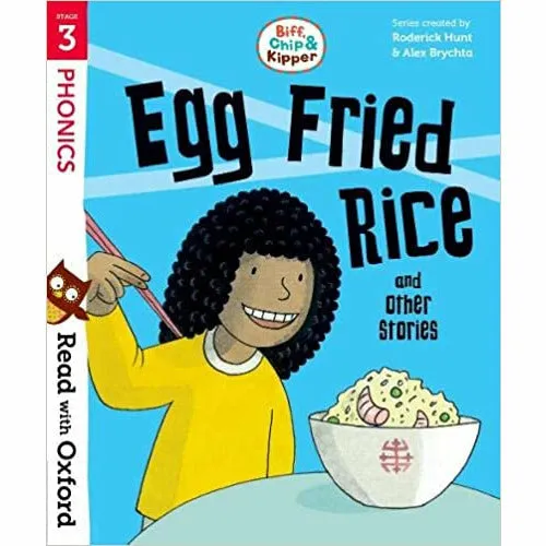 Read with Oxford Biff, Chip and Kipper Stage 3: 4 Books Set By Roderick Hunt
