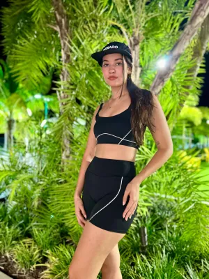 Ribbed Athletic Shorts