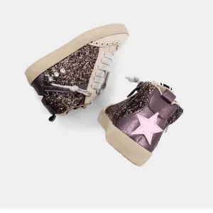 ✨RILEY TODDLERS PEWTER GLITTER ✨